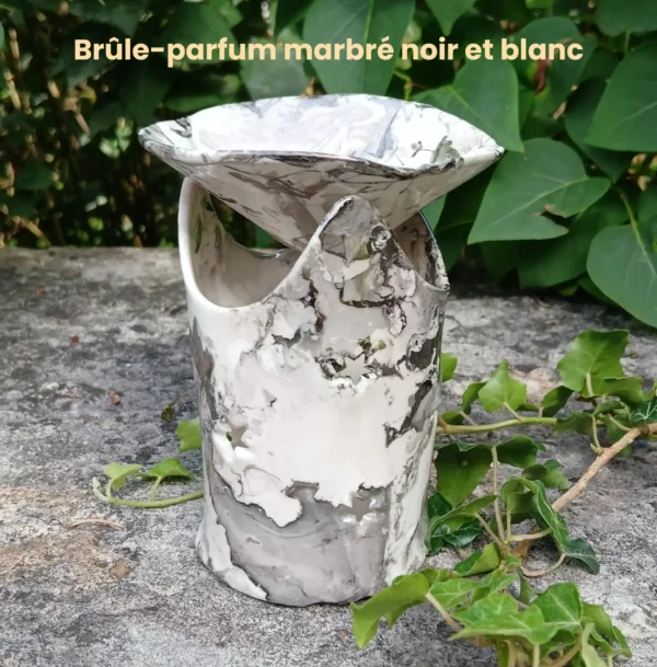 Brûle-Parfum Artisanal en porcelaine – Image 3