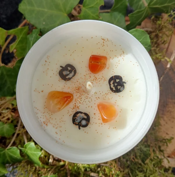 Petite bougie halloween Citrouille merveilleuse – Image 2